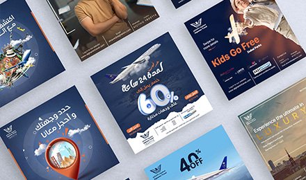 Alghanim Travel Social Media Management